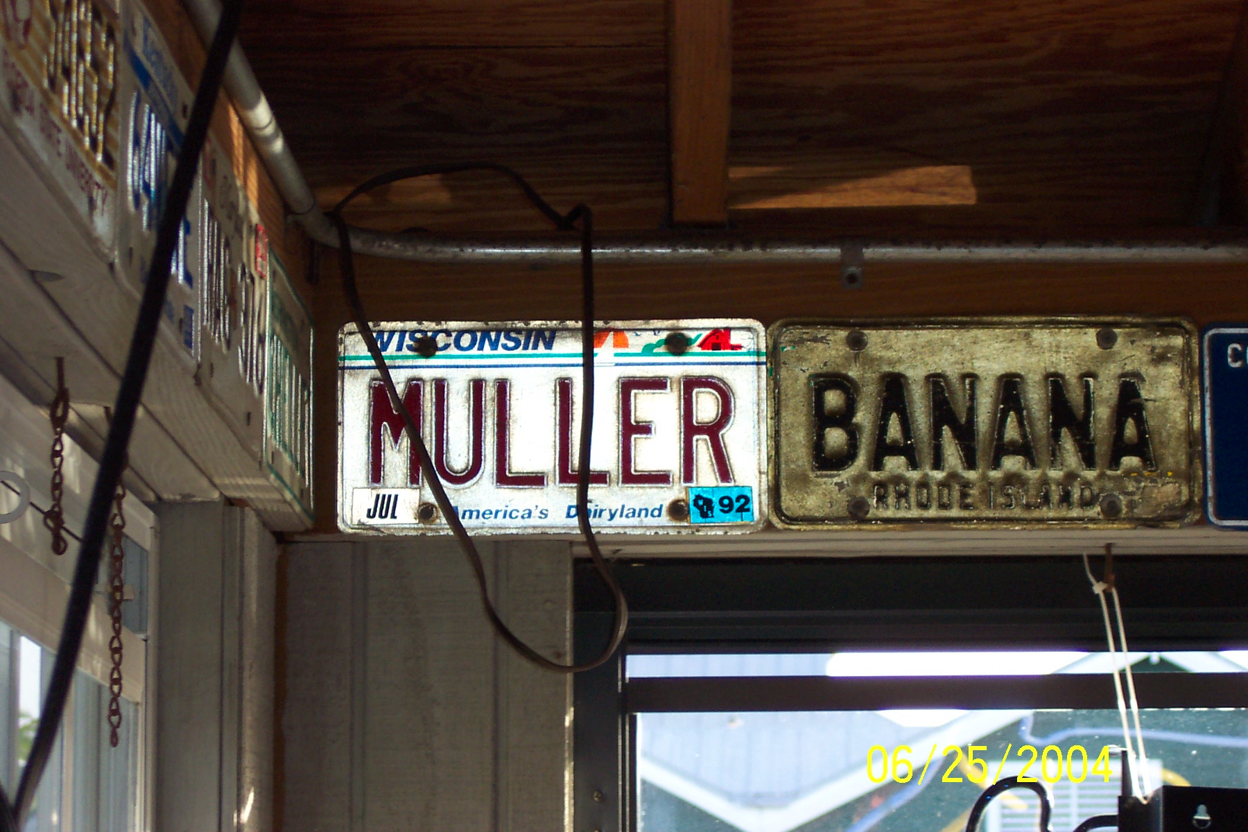 Muller car plate