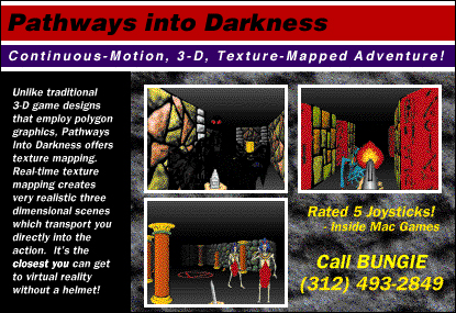 Pathways Into Darkness ad from IMG